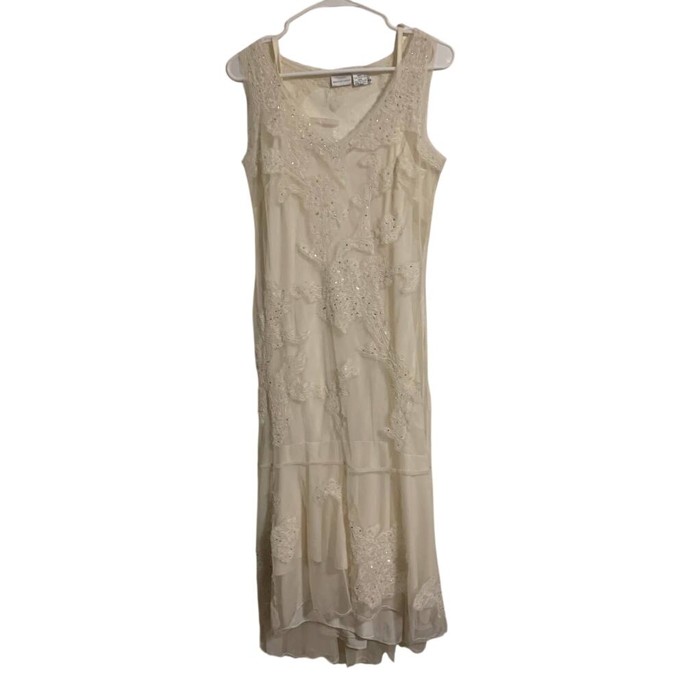 Newport News Lace Dress New 6 wedding beach flapper mermaid classic